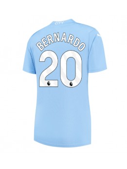 Ženski Nogometna dresi replika Manchester City Bernardo Silva #20 Domači 2023-24 Kratek rokav